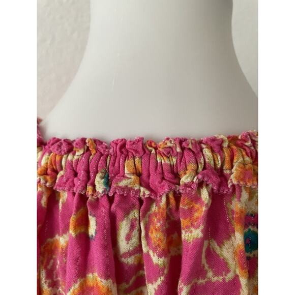 Revolve House of Harlow 1960 Dress Mini Print Tiered Babydoll Boho - Picture 11 of 15
